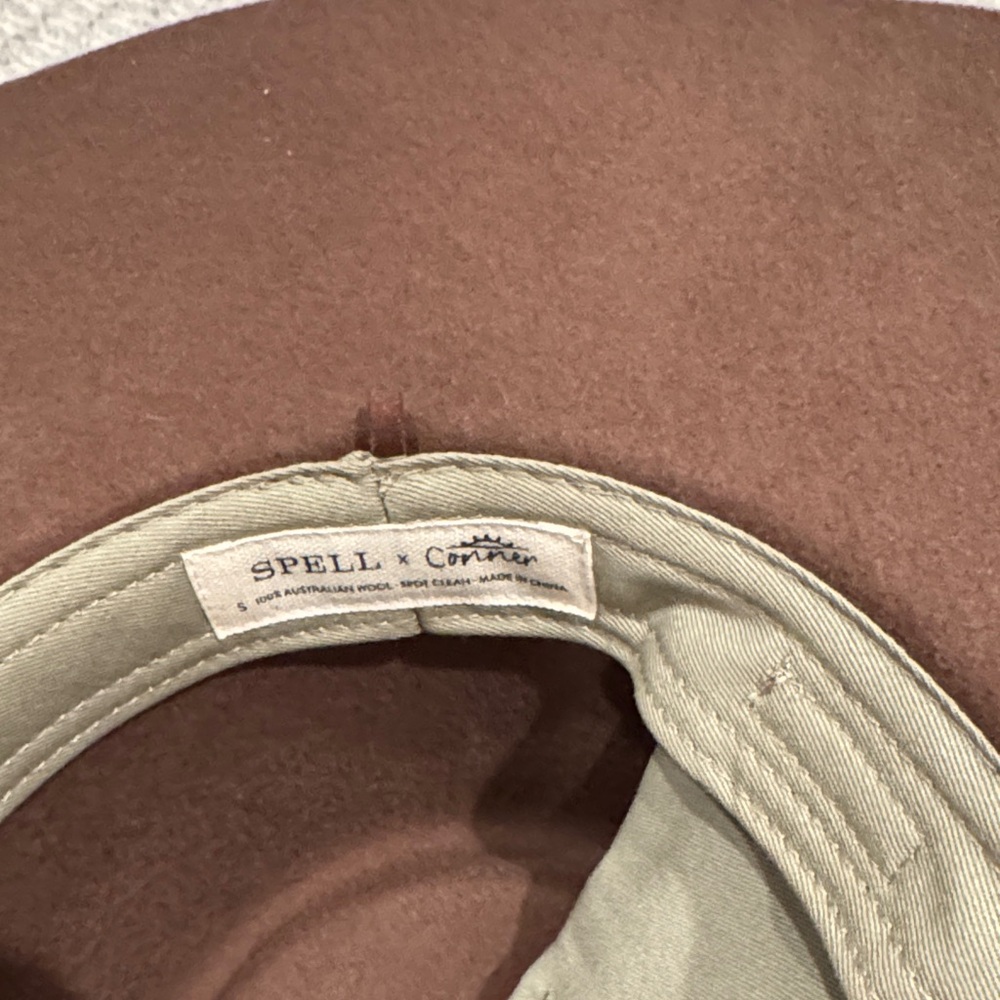 Spell Brown Felt Hat - Picture 3 of 3